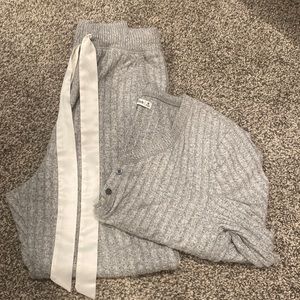 Abercrombie pajama set. Small bottoms. Medium top.